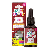 Željezo + vitamin C + vitamin B12 + folna kiselina kapi za djecu (Mini Drops Iron) 50 ml NaturesAid
