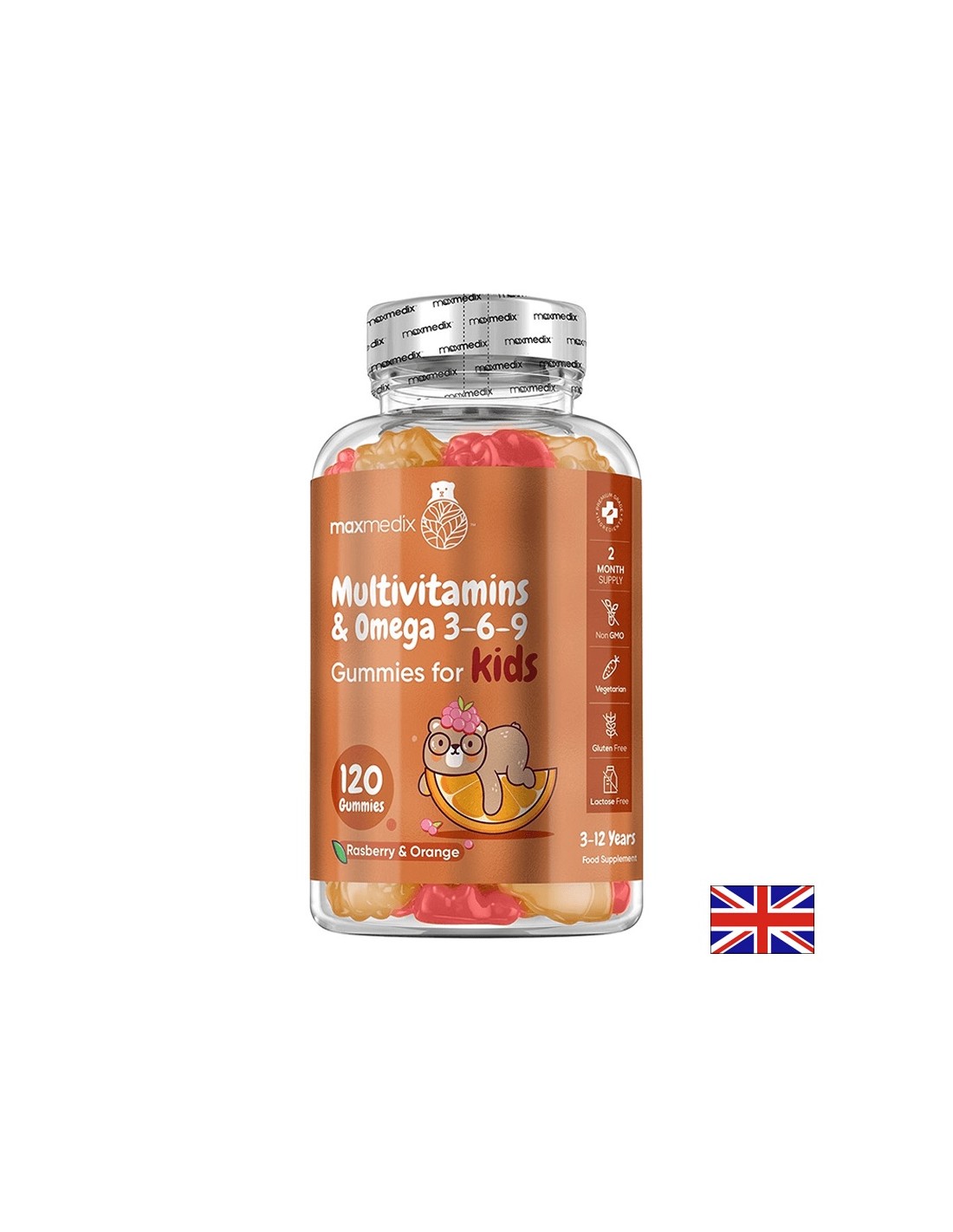 Multivitamini + omega 3-6-9 (formula za djecu), 120 gela tableta
