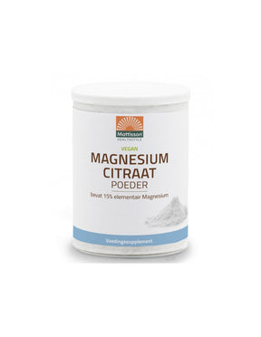 Muscular and cardiovascular system - Magnesium (magnesium citrate), 200 g powder - Nutra Best Europe