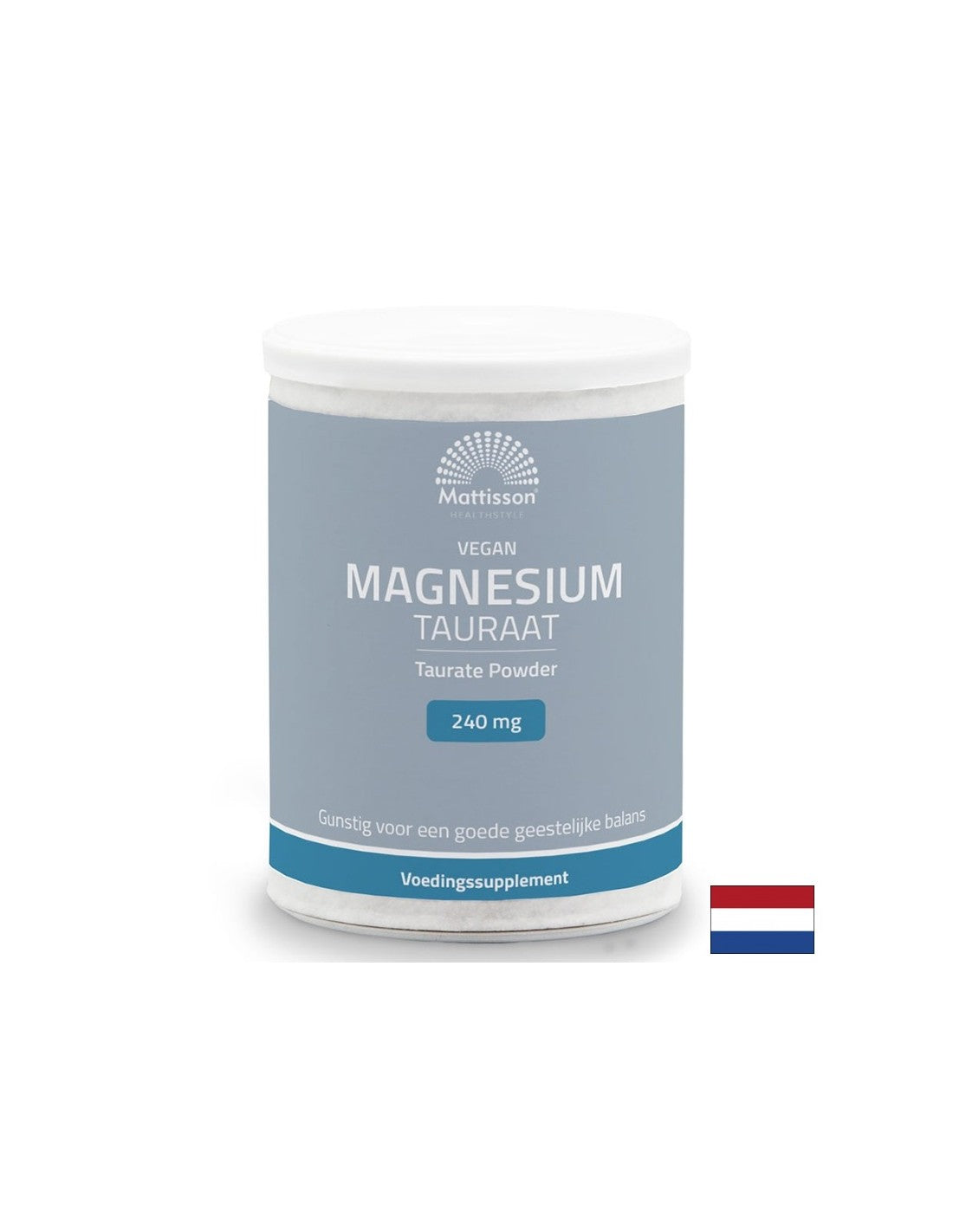 Mišićni, srčani i živčani sustav - magnezij (tauratni) vegan, 240 mg x 250 g prah
