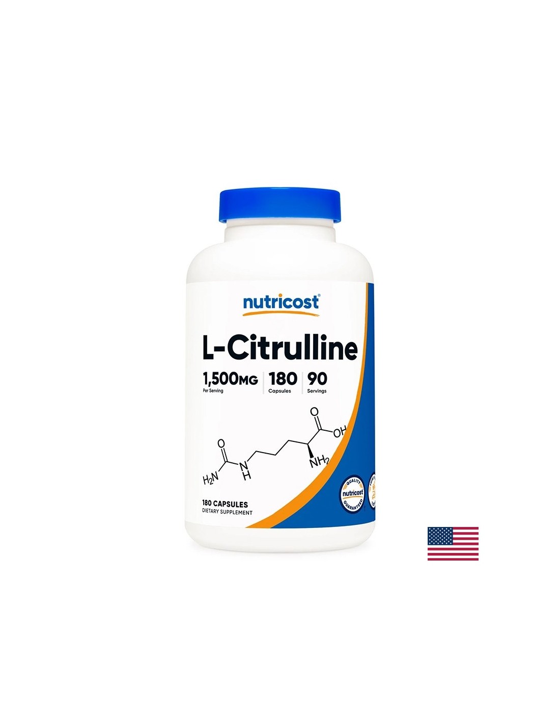 Snaga mišića i zdravlje srca - L -citrulin, 750 mg x 180 kapsula