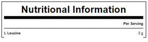 L-Leucine 250 грама - Feel You
