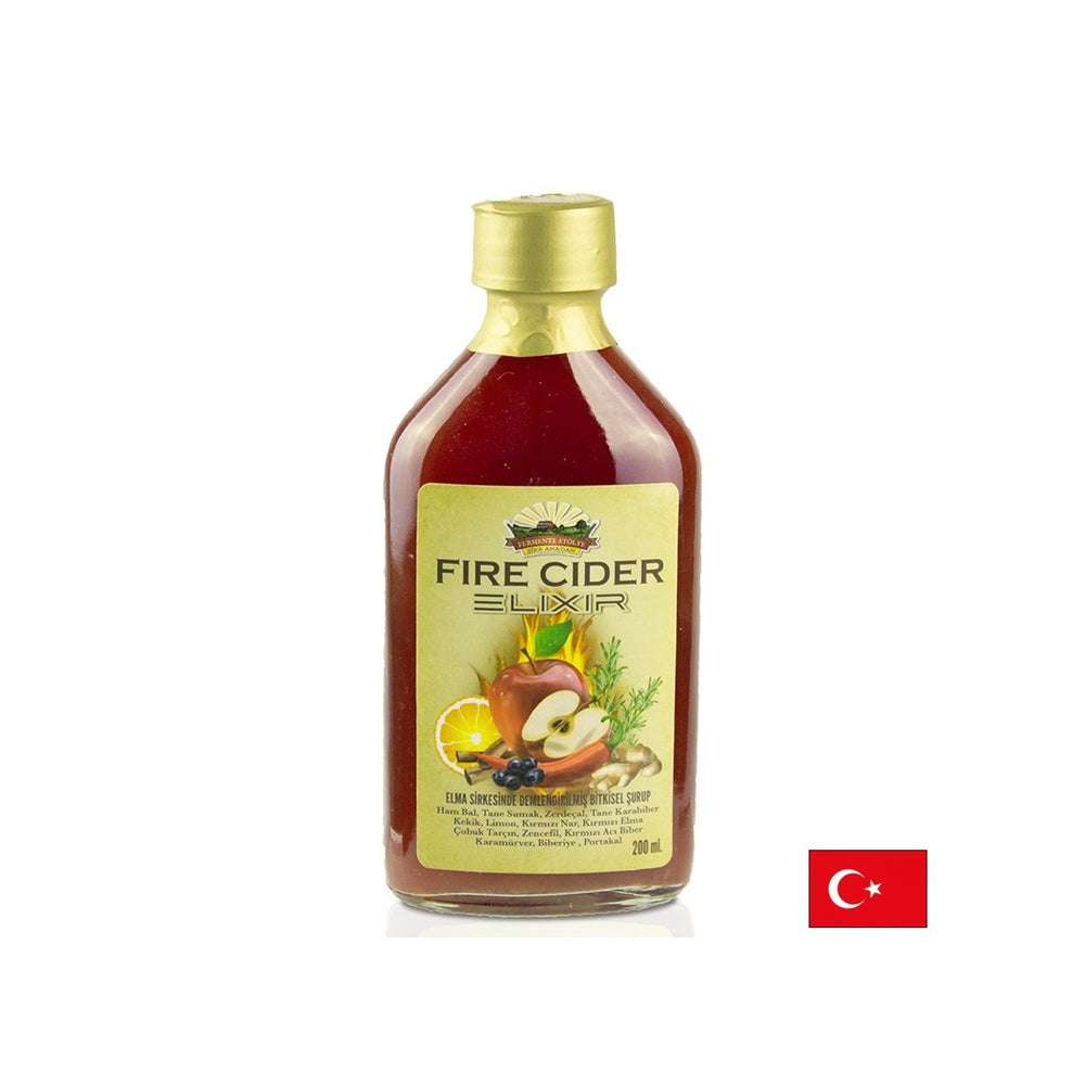 Prirodni biljni sirup s jabučnim ocatom i medom - jak imunitet i dobra probava, 200 ml, 10 doza
