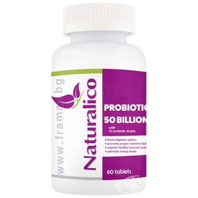 Probiotic 50 billion - 60 Tablets - Nutra Best Europe
