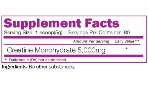 Kreatin monohidrat - 400 grama