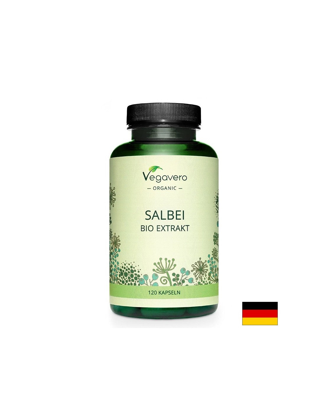 Živčani i kognitivni sustav - Kadulja (Salvia), 120 kapsula <tc>Vegavero</tc>