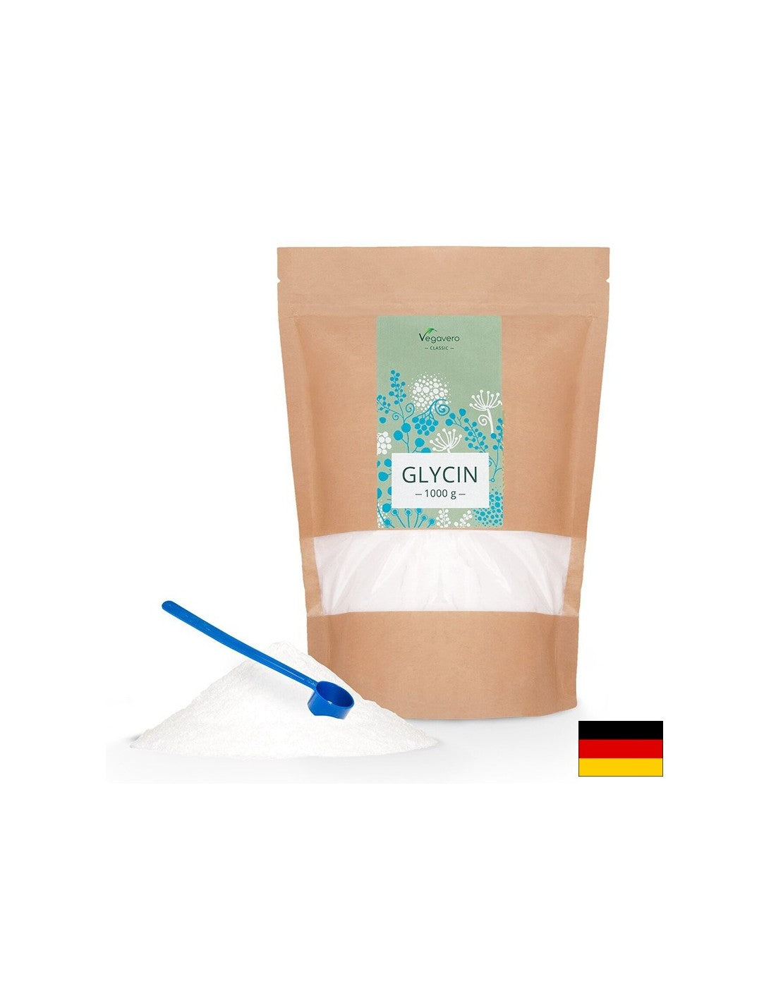 Funkcija živaca i mišića - glicin, 1 kg praha