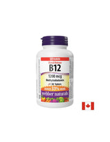 Živčani sustav i energija - Vitamin B12 (metilkobalamin), 1200 µg x 80 e<tc>XTEND</tc>ed-release tablete