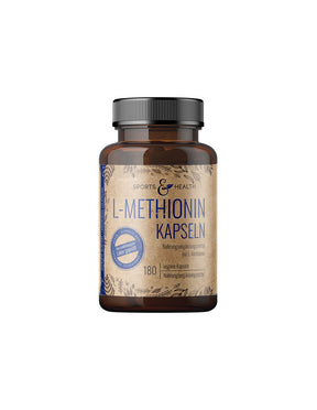 Nervous system - L-Methionine 500mg, 180 capsules Sports & Health Solutions - Nutra Best Europe