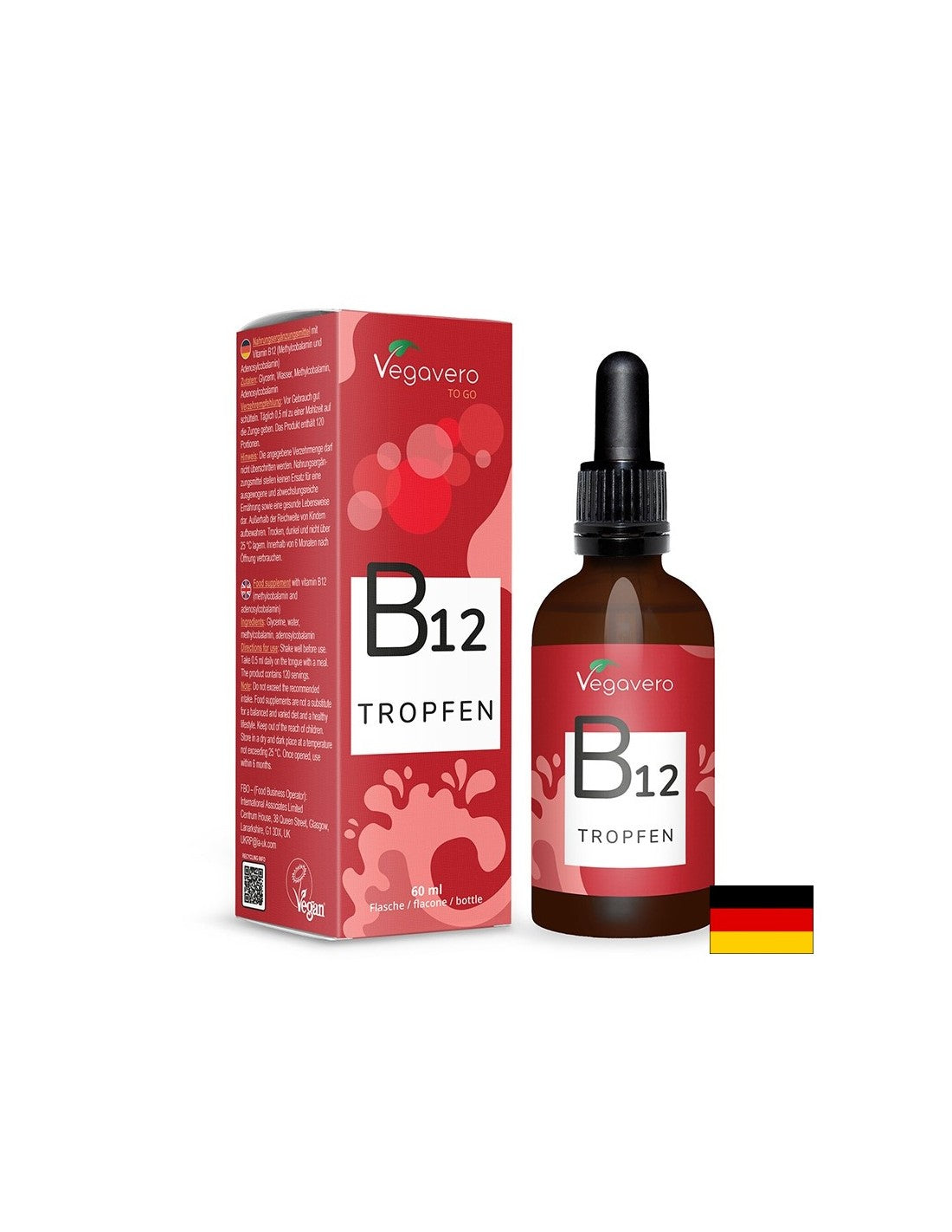 Živčani sustav - vitamin B12, 500 µg x 60 ml