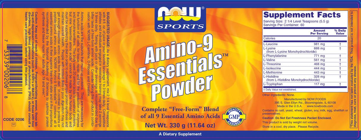 Amino -9 Essentials - 330 grama