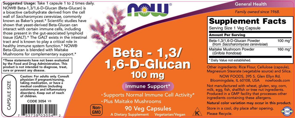 Beta 1,3/1,6 - D - Glukan - 100 mg - 90 kapsula