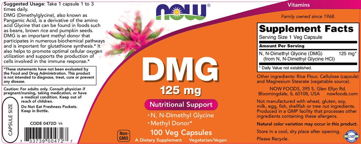 DMG 125 mg - 100 kapsula