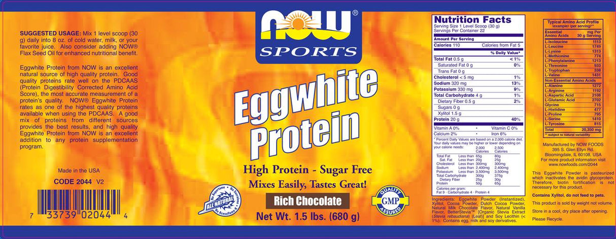 Protein od jajete bijele boje - 680 grama