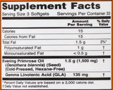 Večernje ulje od primroze 500 mg - 100 gel kapsula