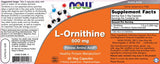L -orithine 500 mg - 60 kapsula