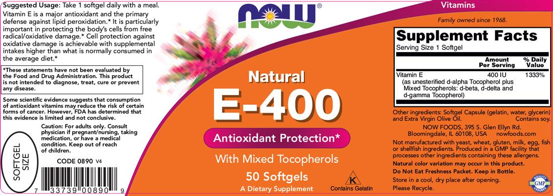 Vitamin E -400 IU MT - 100 gel kapsula