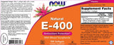 Vitamin E -400 IU MT - 100 gel kapsula