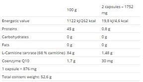 Carnilife 1000 60 capsules - Nutra Best Europe