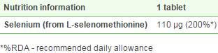 Selen 100 mcg - 120 tableta
