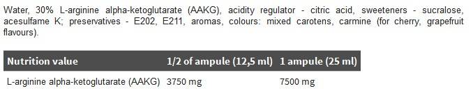 AAKG 7500 Ekstremni hitac - 25 ml