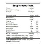 Omega 3 / visoka čvrstoća 70% ribljeg ulja - 90 gel kapsula