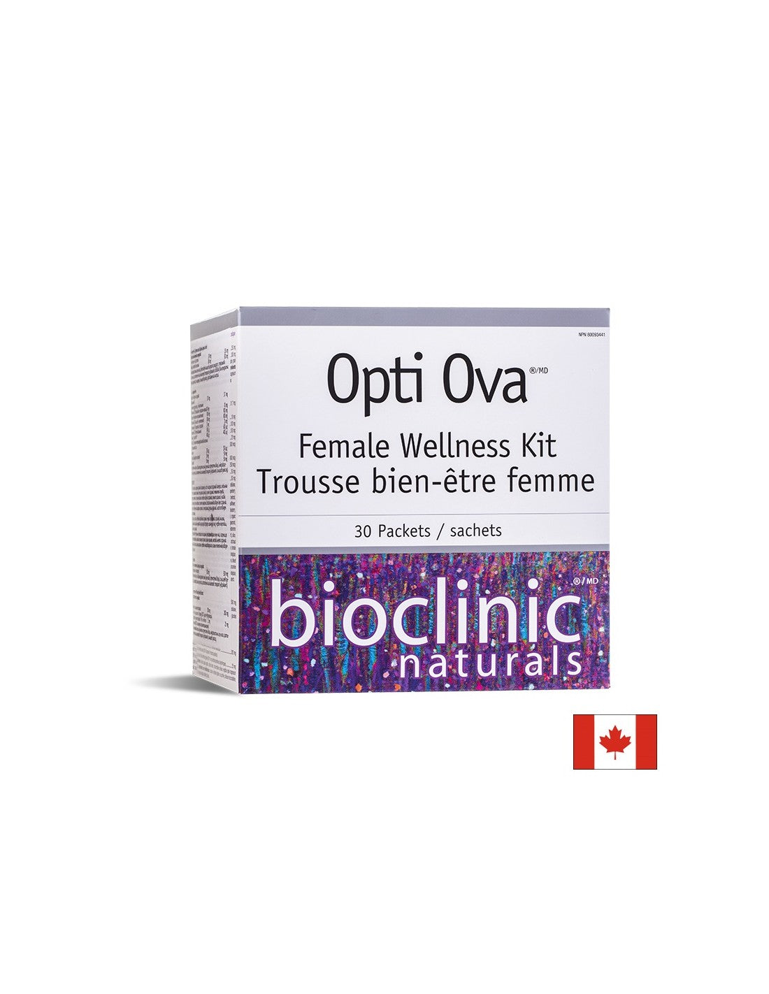 Opti Ova™ Female Wellness Kit - Program plodnosti za žene, 30 paketa <tc>Natural Factors</tc>