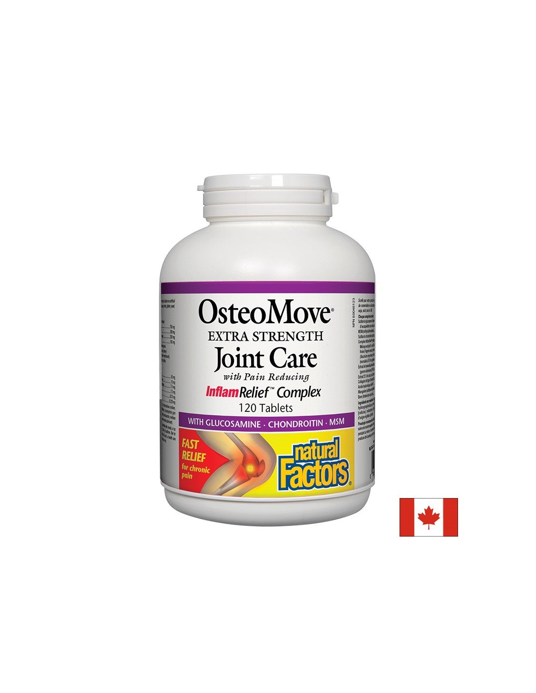 Osteomove dodatna čvrstoća zglobova 1431 mg - 120 tableta