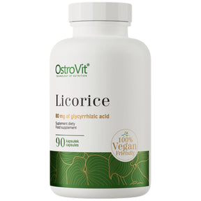 Licorice 400 mg / Vege 90 capsules - Nutra Best Europe