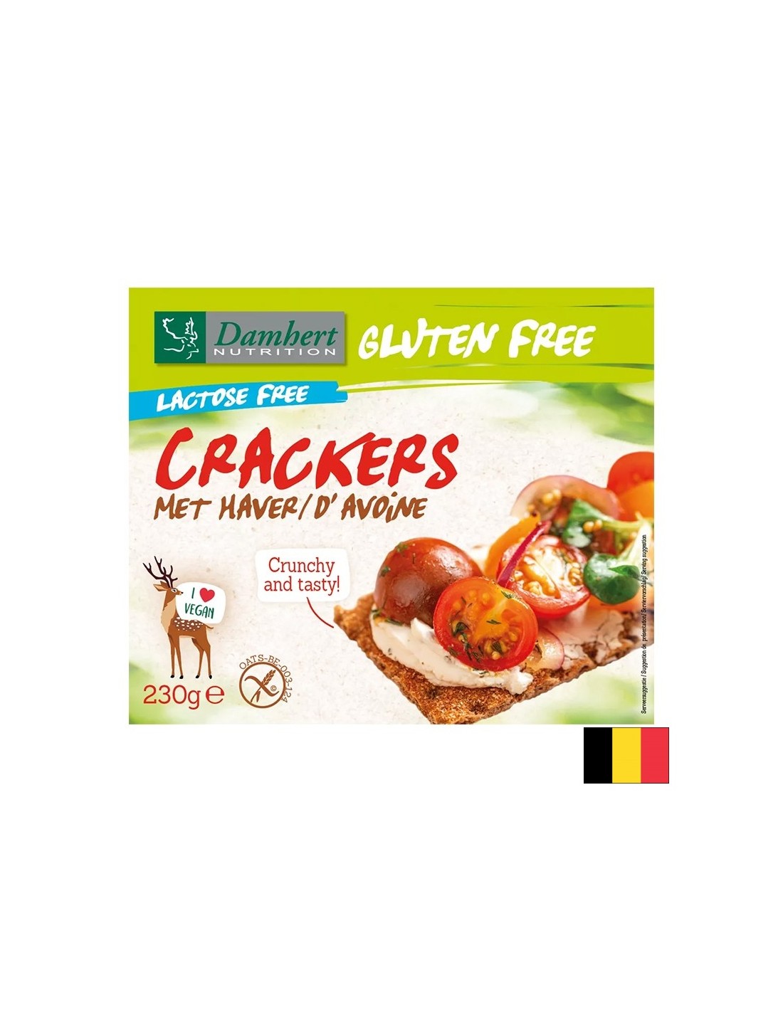 Zobeni krekeri (bez glutena i laktoze), 230 g
