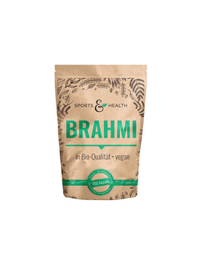 Memory and concentration - Brahmi (Bacopa monieri), 500 mg x 200 capsules - Nutra Best Europe