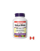 Memorija i koncentracija - Ginkgo bilaba, 120 mg x 180 softgel kapsule