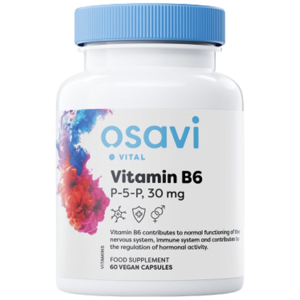 Vitamin B6 | P-5-P 30 mg-60 kapsula