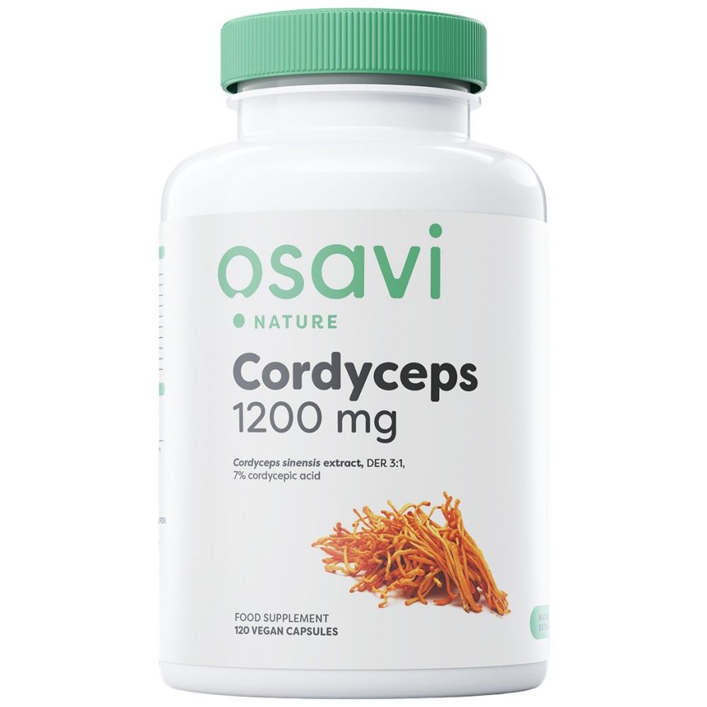 Cordyceps 1200 mg - 120 kapsula