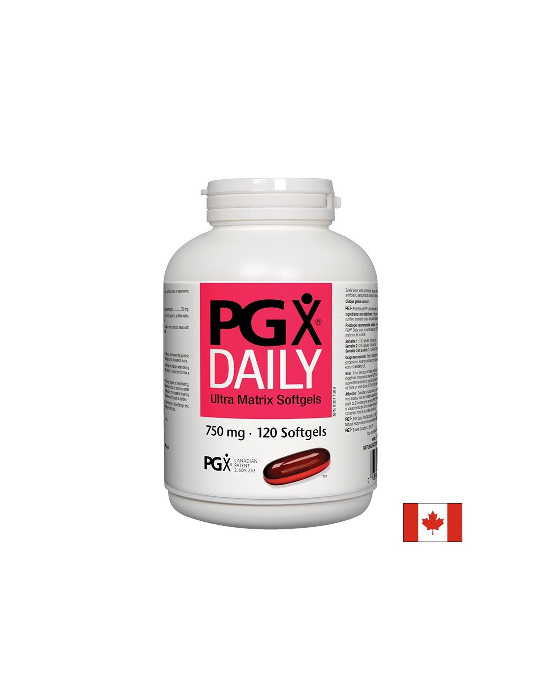 PGX® Daily Ultra Matrix / Za mršavljenje / 750 mg x 120 mekih kapsula <tc>Natural Factors</tc>