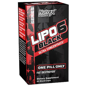 Lipo 6 Black Ultra Concentrate | Extreme Potency 60 capsules - Nutra Best Europe