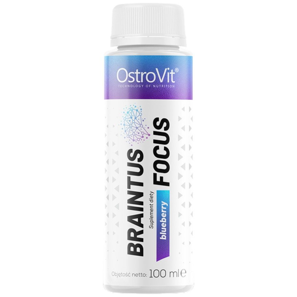 Braincus fokus pucanj | Podrška za energiju i mozak - 20 x 100 ML