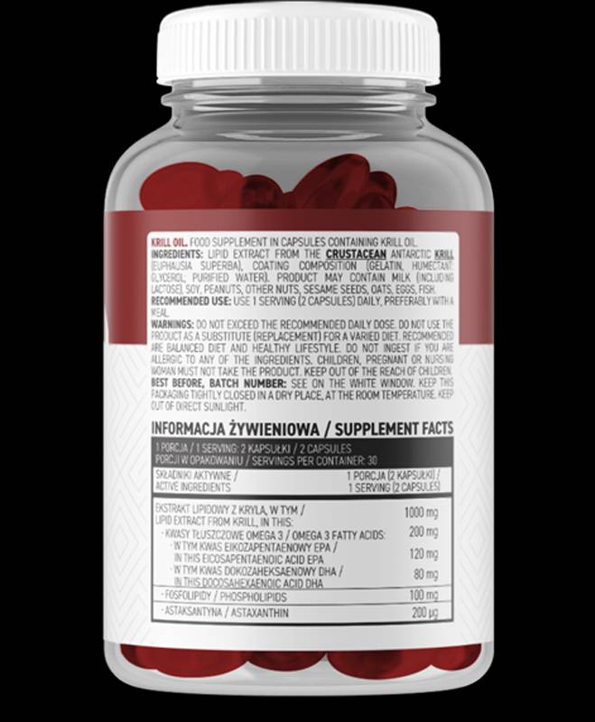 Krill ulje 500 mg 60 gel kapsule