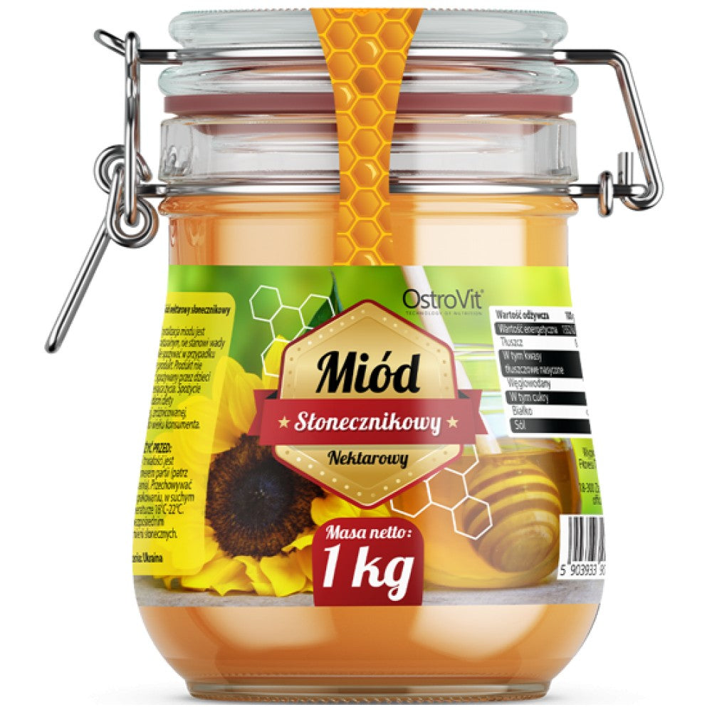Prirodni suncokret med / prirodni suncokret med 1000 grama
