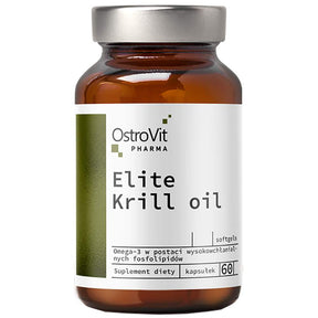 Elite Krill Oil 500 mg 60 Gel capsules - Nutra Best Europe