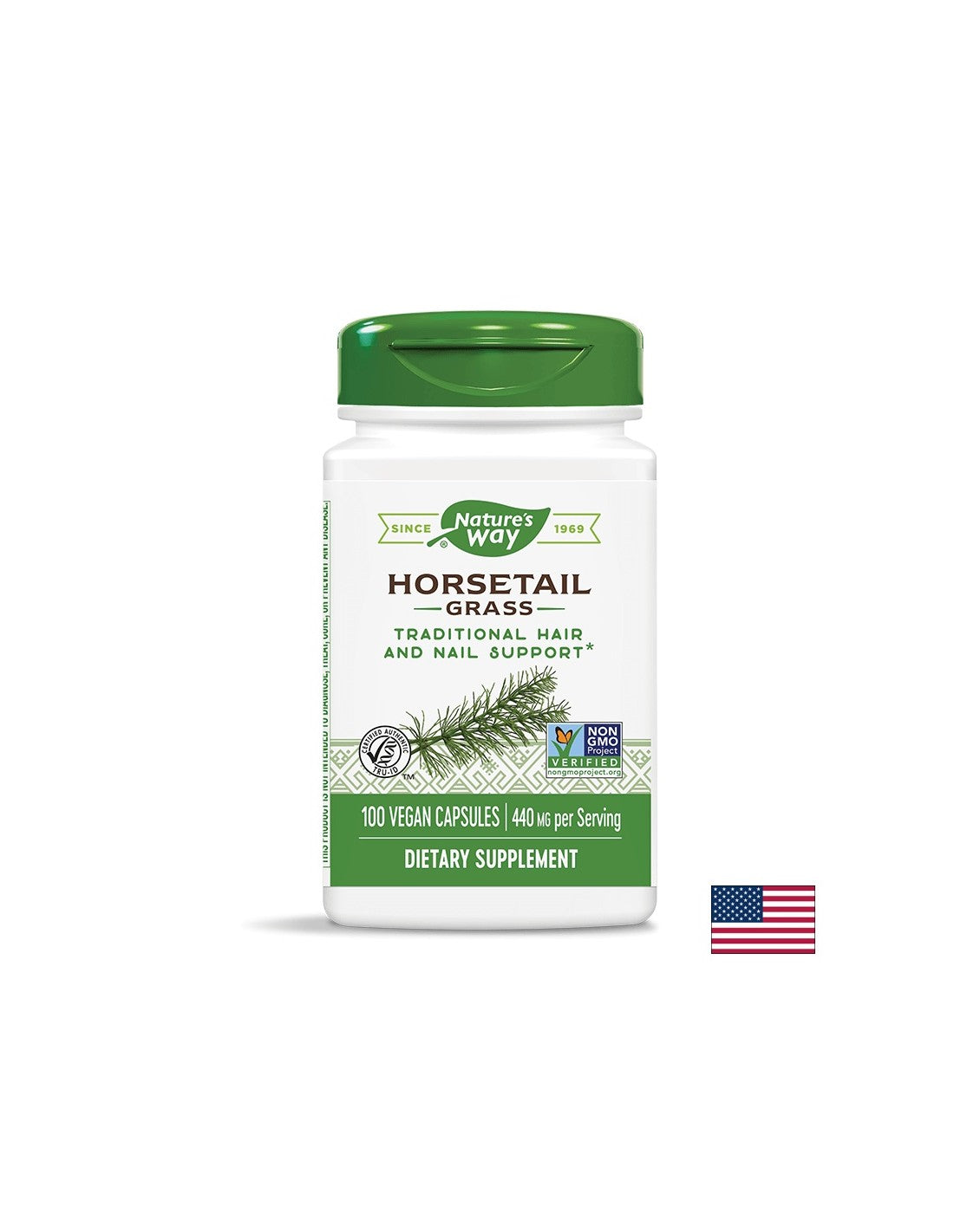 Horsetail trava 440 mg - 100 kapsula