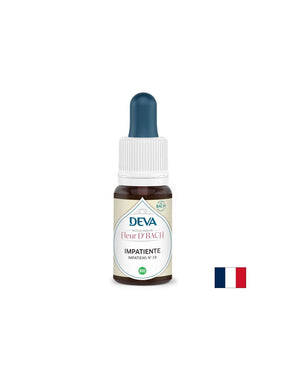 For nervousness and impatience - Glandular Weak Legs, Bach drops No. 18, 15 ml - Nutra Best Europe