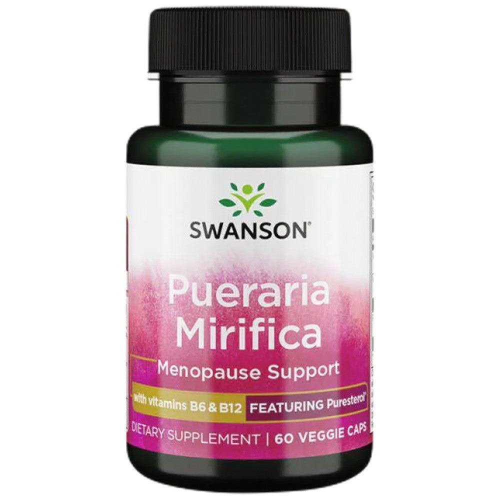Pueraria Mirifica - Puresterol® | s vitaminom B6 i B -12 - 60 kapsula