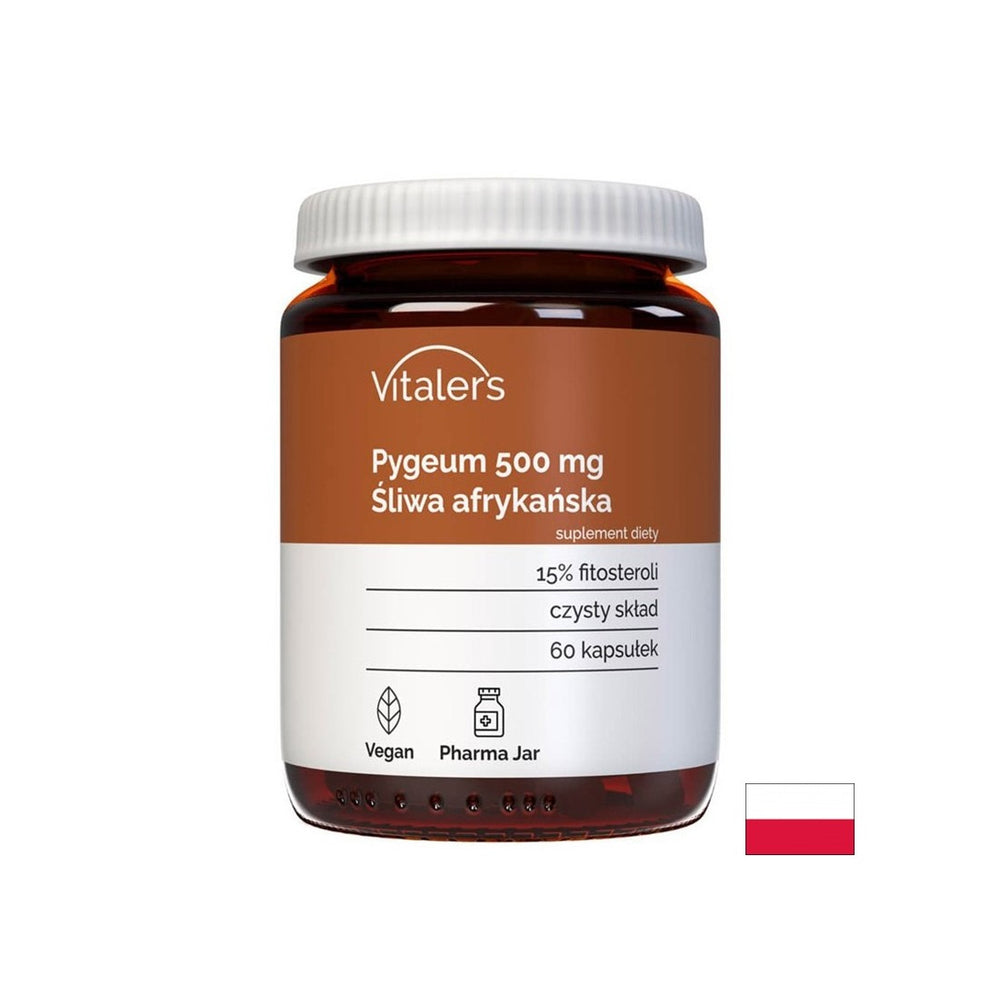 Prostata i mokraćni sustav - Pygeum (afrička trešnja), 500 mg x 60 kapsula