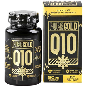 Pure Gold Q10 - 60 capsules - Nutra Best Europe