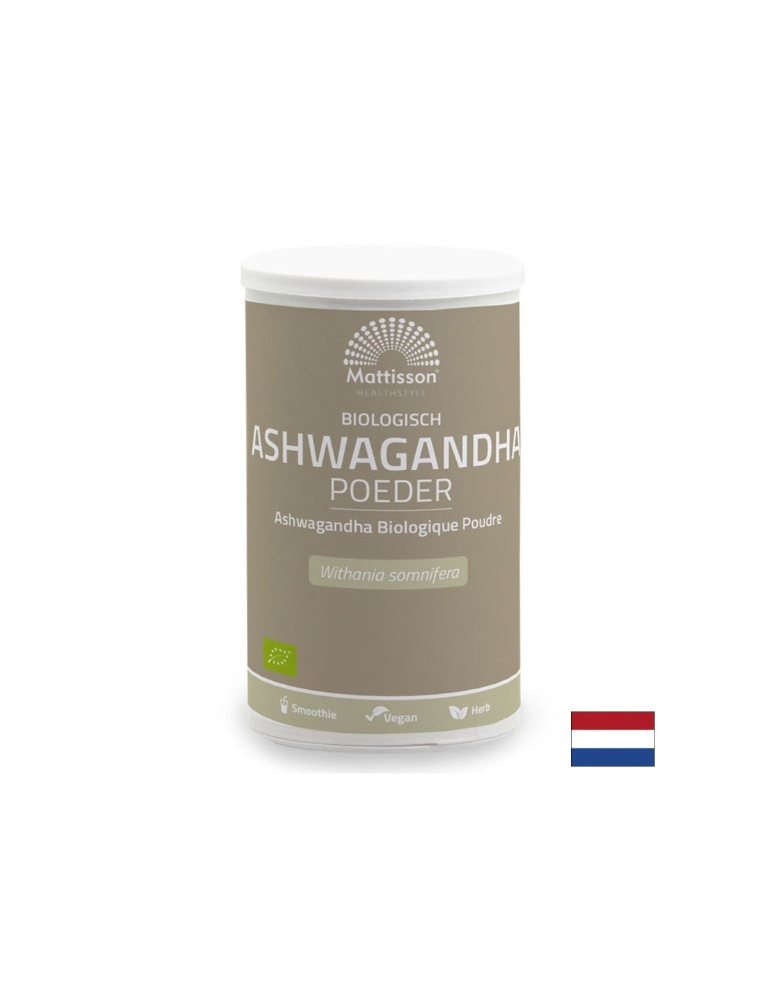 Opuštanje živčanog sustava - Ashwagandha Bio, 200 g praha <tc>Mattisson Healthstyle</tc>