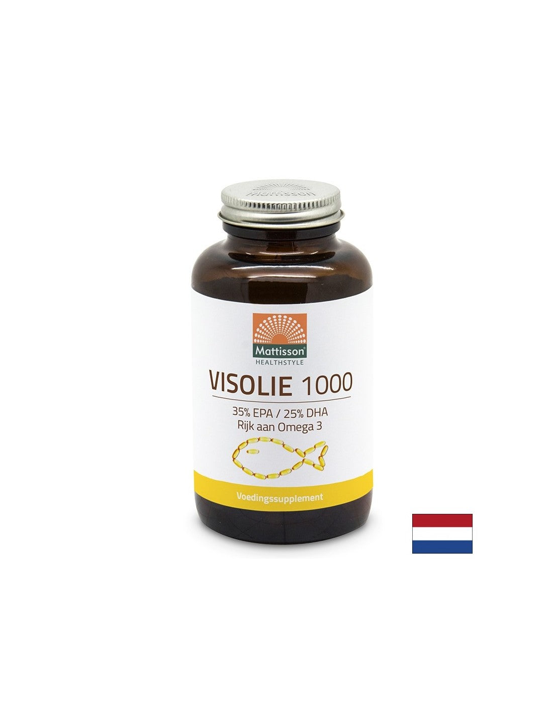 Riblje ulje 1000 mg - EPA 350 mg/ DHA 250 mg, 90 kapsula <tc>Mattisson Healthstyle</tc>