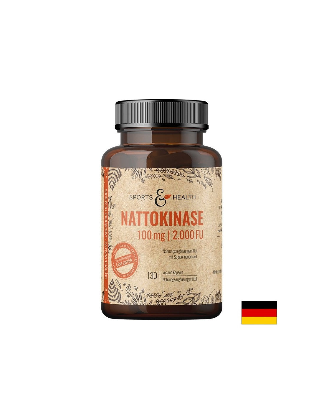 Kardiovaskularni sustav - Nattokinase 100 mg/ 2000 FU, 130 kapsula <tc>Sports & Health Solutions</tc>