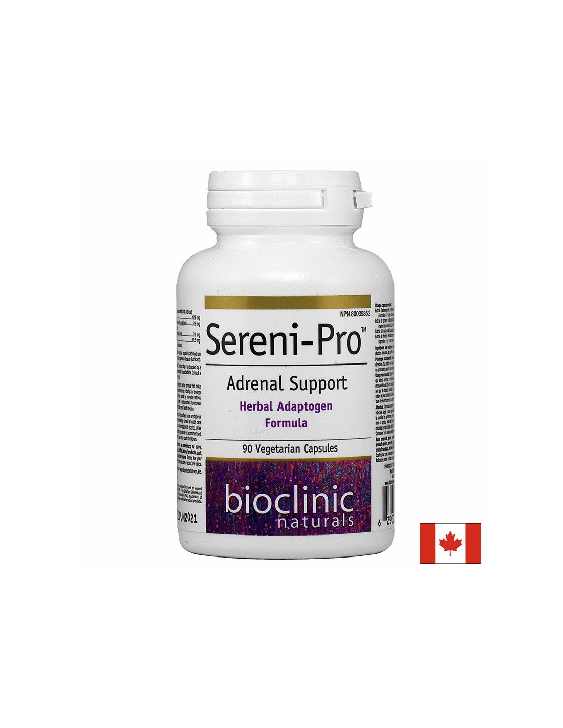 Sereni-Pro™ Adrenal Support x 90 kapsula <tc>Natural Factors</tc>