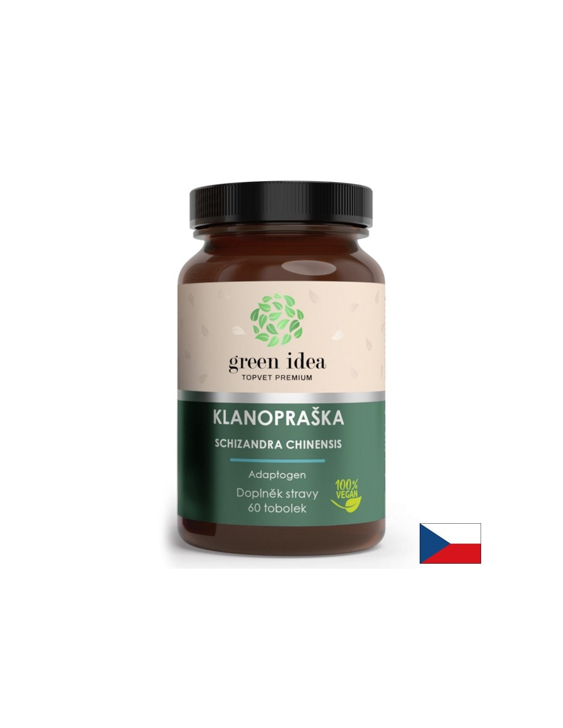 Шindra - з Energija, KonцenTraija i aDapTafija KъMM STRESA, 100 mg х 60 KapSulis